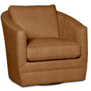 CM Leather Swivel Glider - Eastwood 07
