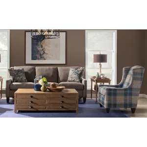 Craftmaster Essentials 3 Over 3 Sofa