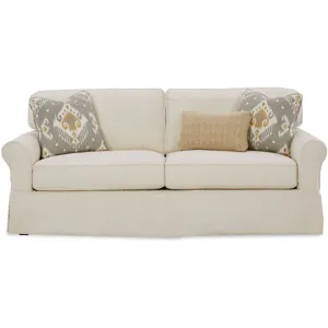 Soft Haven 2 Over 2 Sofa W/ Slipcvr