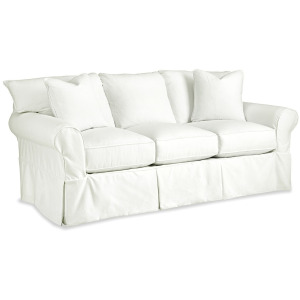 Soft Haven 3 Over 3 Sofa W/ Slipcvr