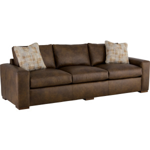 CM Leather 3 Over 3 Sofa