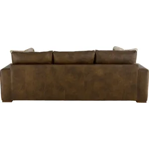 CM Leather 3 Over 3 Sofa