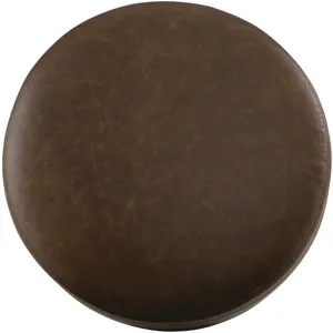 CM Leather Cocktail Ottoman