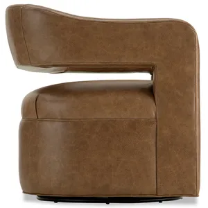 CM Leather Swivel Chair