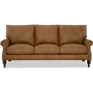 CM Leather 3 Over 3 Sofa