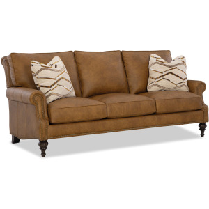 CM Leather 3 Over 3 Sofa