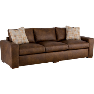 CM Leather 3 Over 3 Sofa