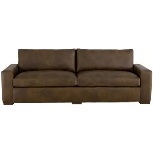 CM Leather 2 Over 2 Sofa