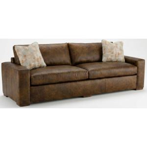 CM Leather 2 Over 2 Sofa