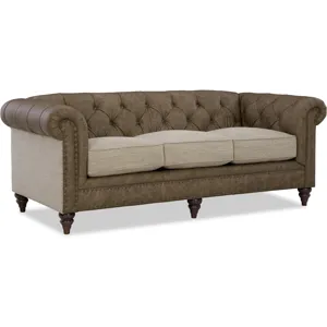 Custom Blends Tufted Back Sofa