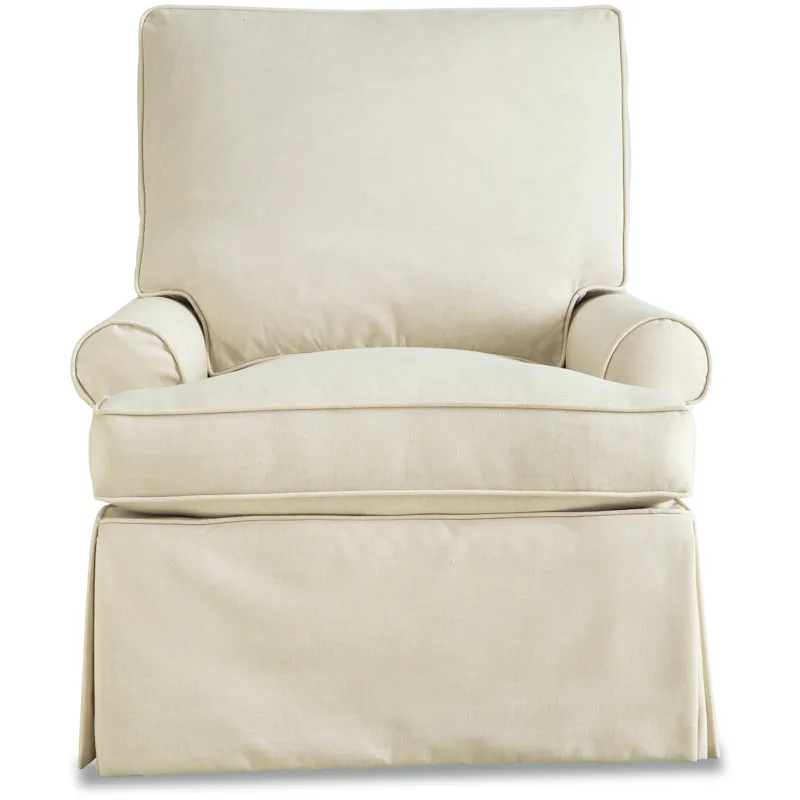 Soft Haven Swivel Chair W/ Slipcover