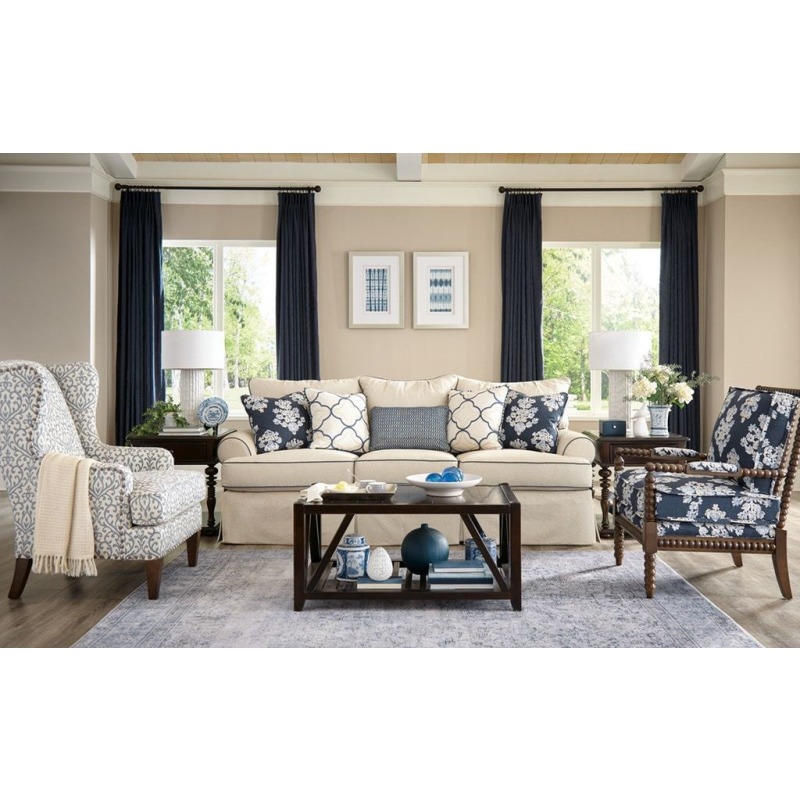 Paula Deen Three Cushion Sofa By Cozy Life The Furniture Mall Paula Deen Three Cushion Sofa By Cozy, Paula Deen Furniture Sofa