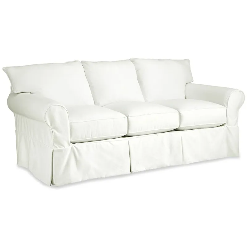 Soft Haven 3 Over 3 Sofa W/ Slipcvr