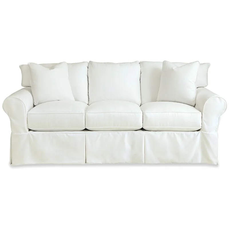 Soft Haven 3 Over 3 Sofa W/ Slipcvr