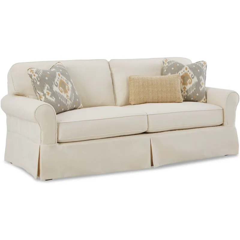 Soft Haven 2 Over 2 Sofa W/ Slipcvr