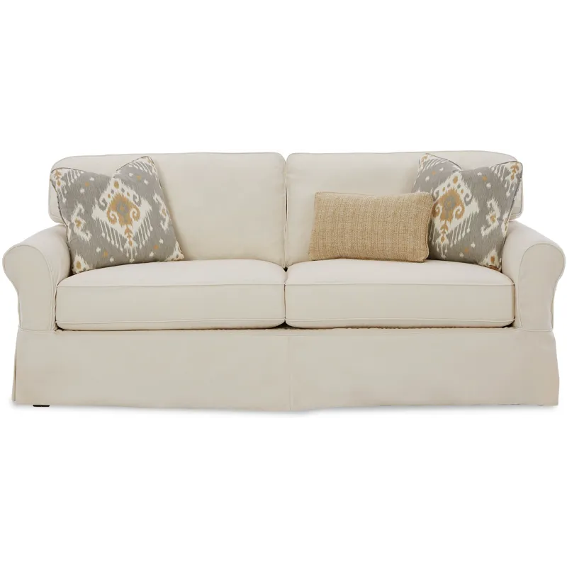 Soft Haven 2 Over 2 Sofa W/ Slipcvr