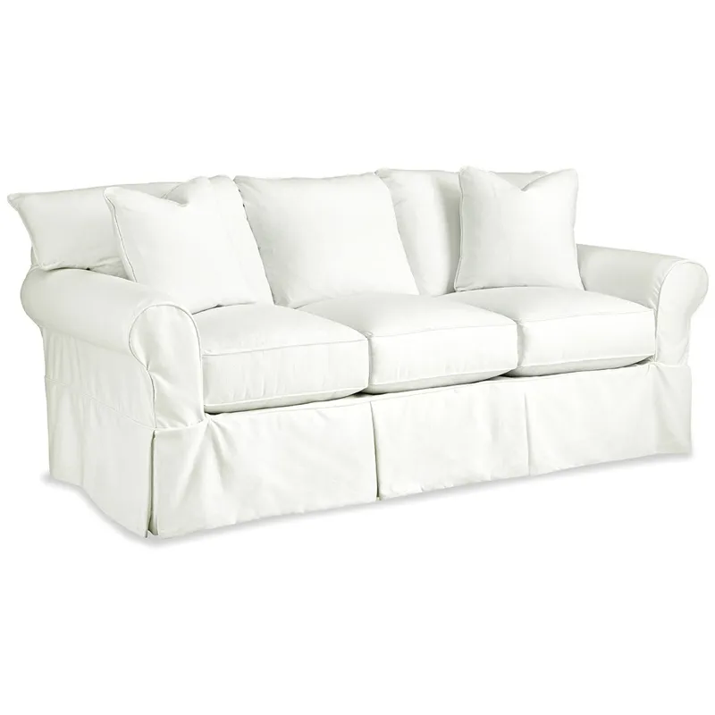 Soft Haven 3 Over 3 Sofa W/ Slipcvr