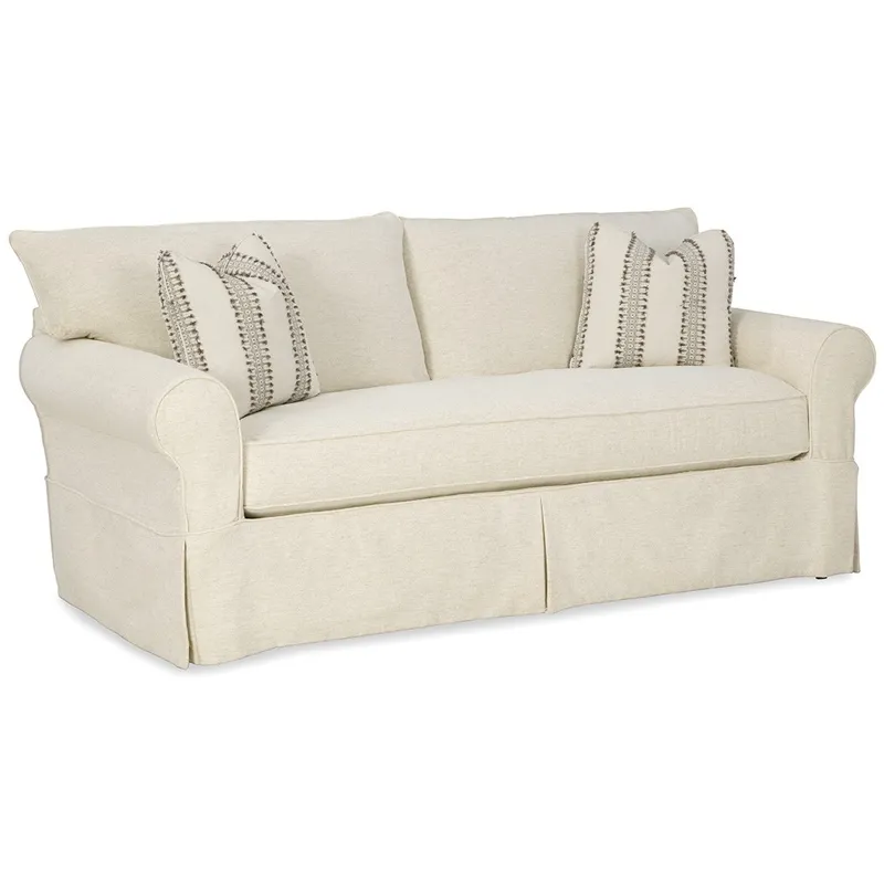 Soft Haven 2 Over 1 Sofa W/Slipcover