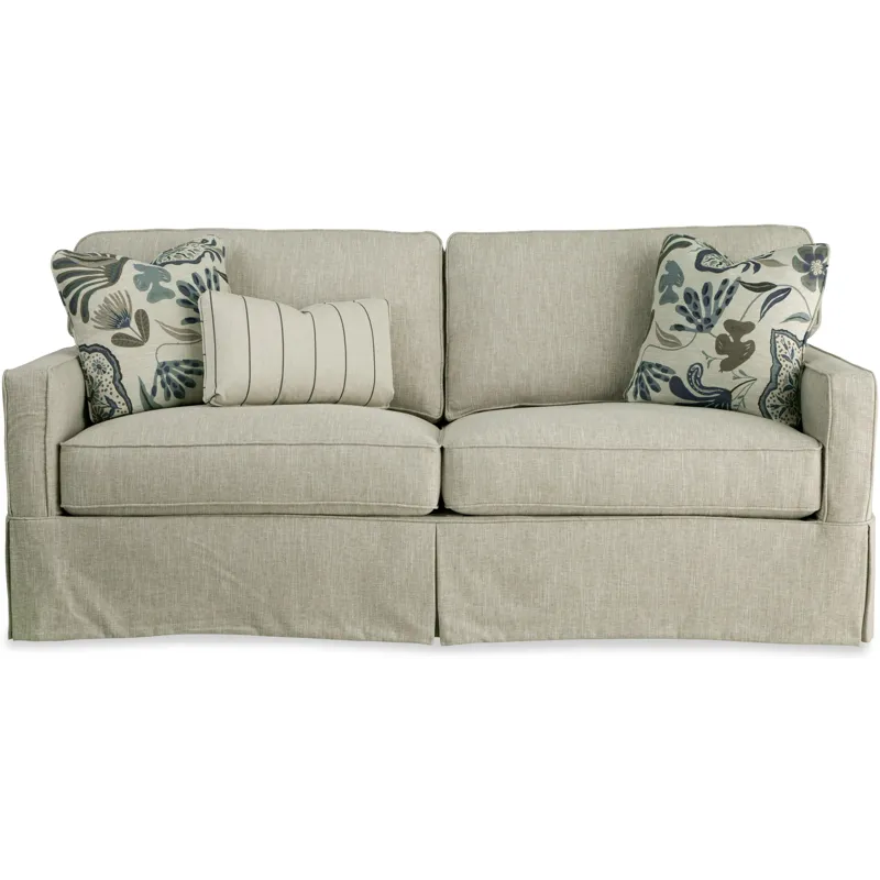 Soft Haven 2 Over 2 Sofa W/ Slipcvr