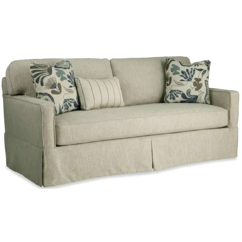 Soft Haven 2 Over 1 Sofa W/Slipcover