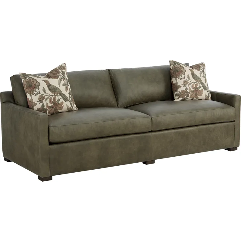 CM Leather 2 Over 2 Sofa