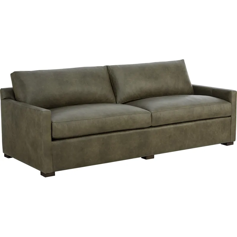 CM Leather 2 Over 2 Sofa