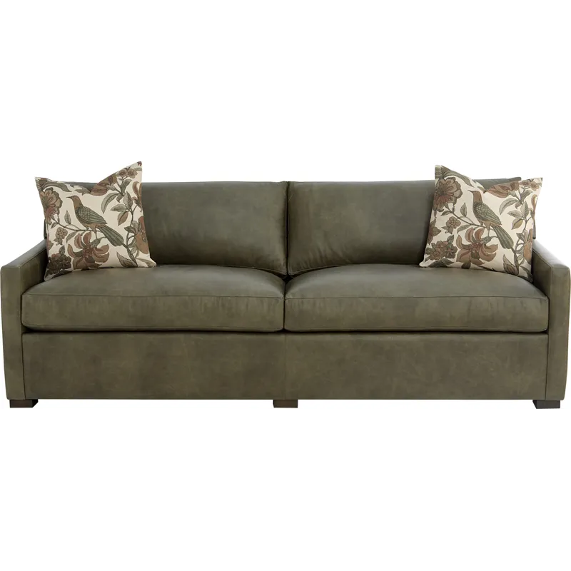 CM Leather 2 Over 2 Sofa