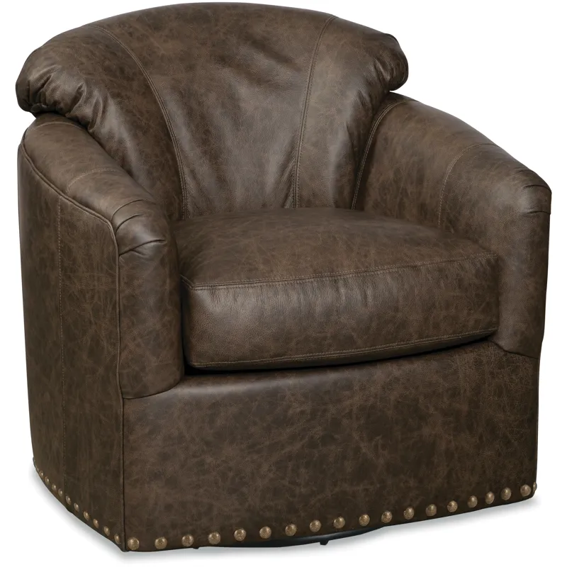 CM Leather Swivel Chair