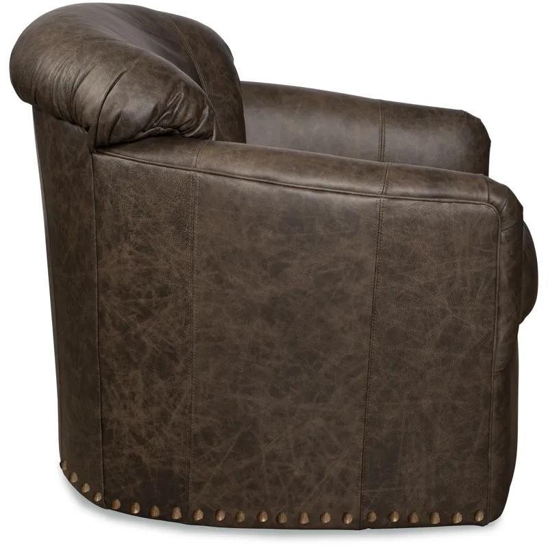 CM Leather Swivel Chair
