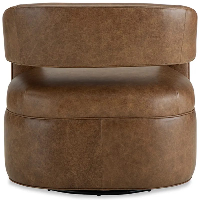 CM Leather Swivel Chair