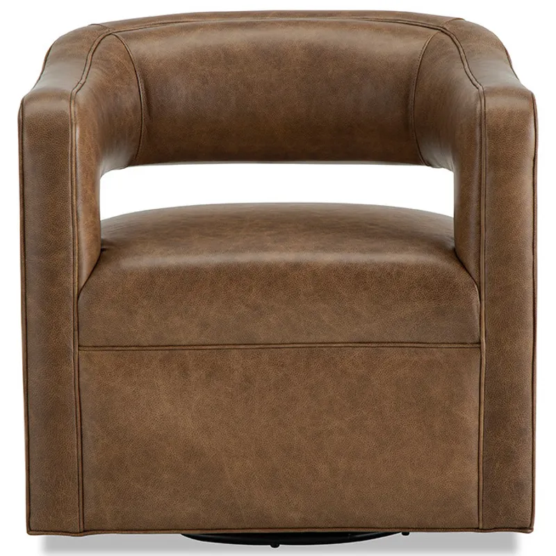 CM Leather Swivel Chair
