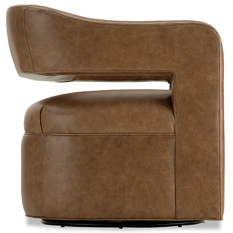 CM Leather Swivel Chair