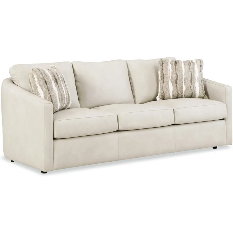 CM Leather 3 Over 3 Sofa