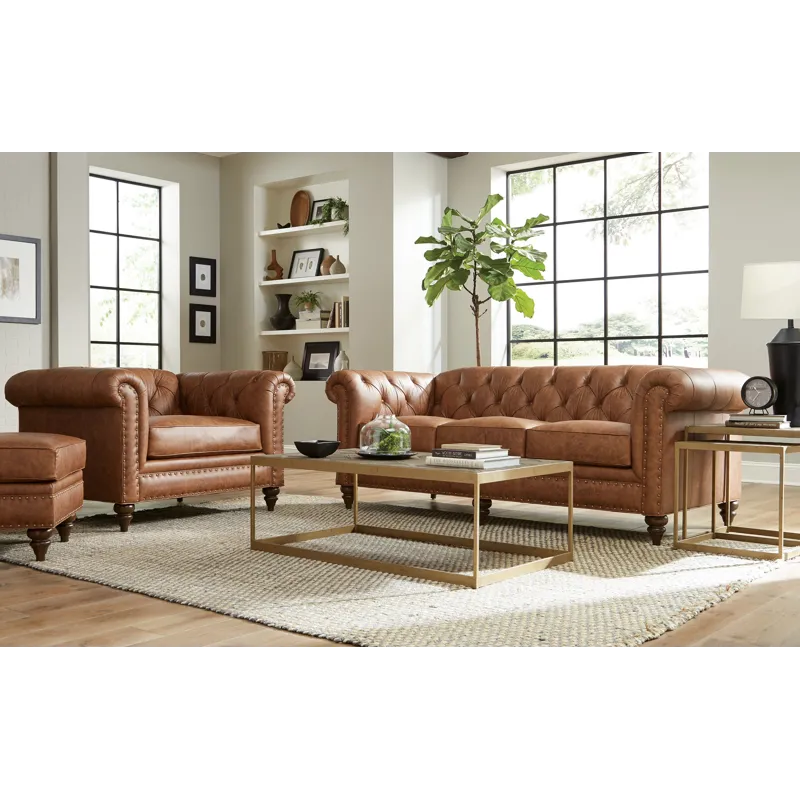 CM Leather Sofa