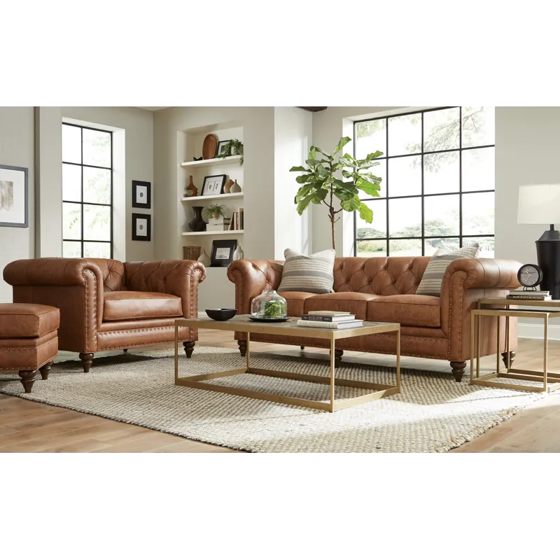CM Leather Sofa