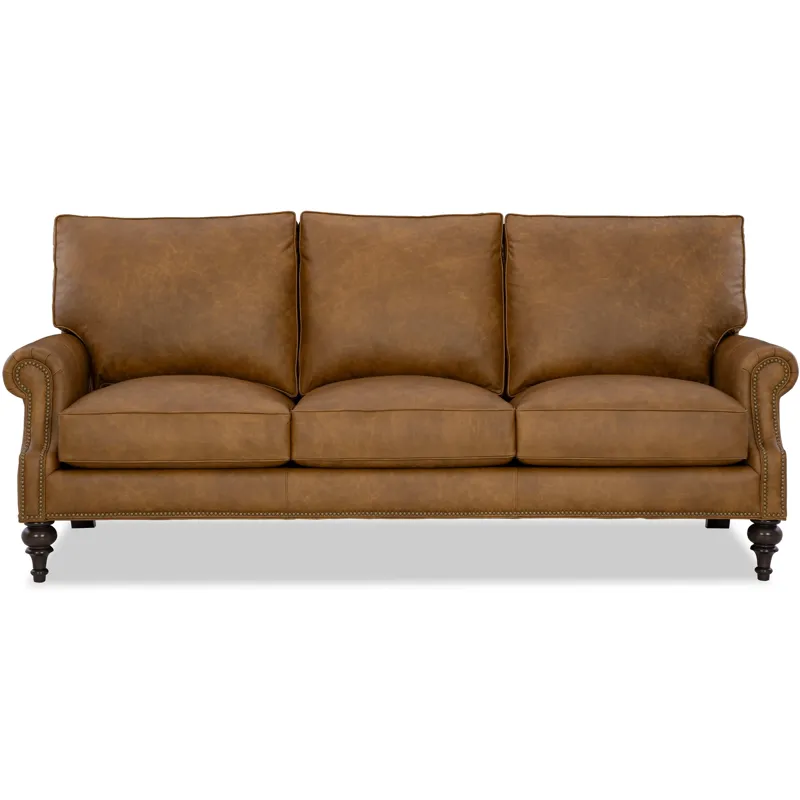 CM Leather 3 Over 3 Sofa