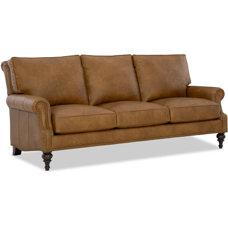 CM Leather 3 Over 3 Sofa