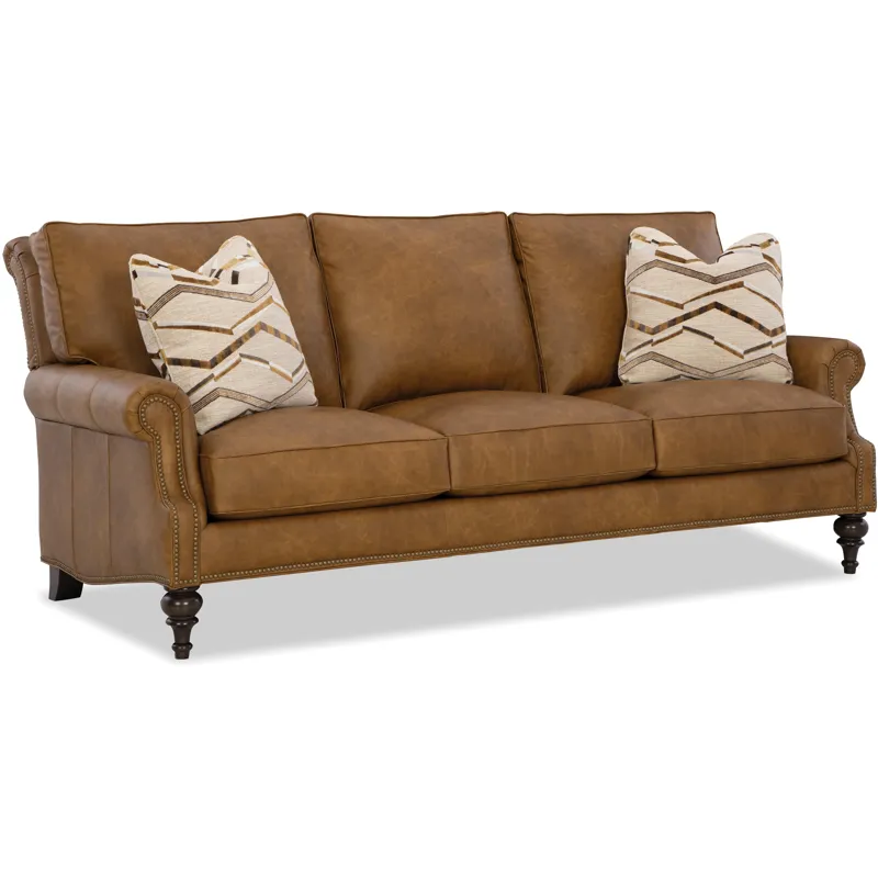CM Leather 3 Over 3 Sofa