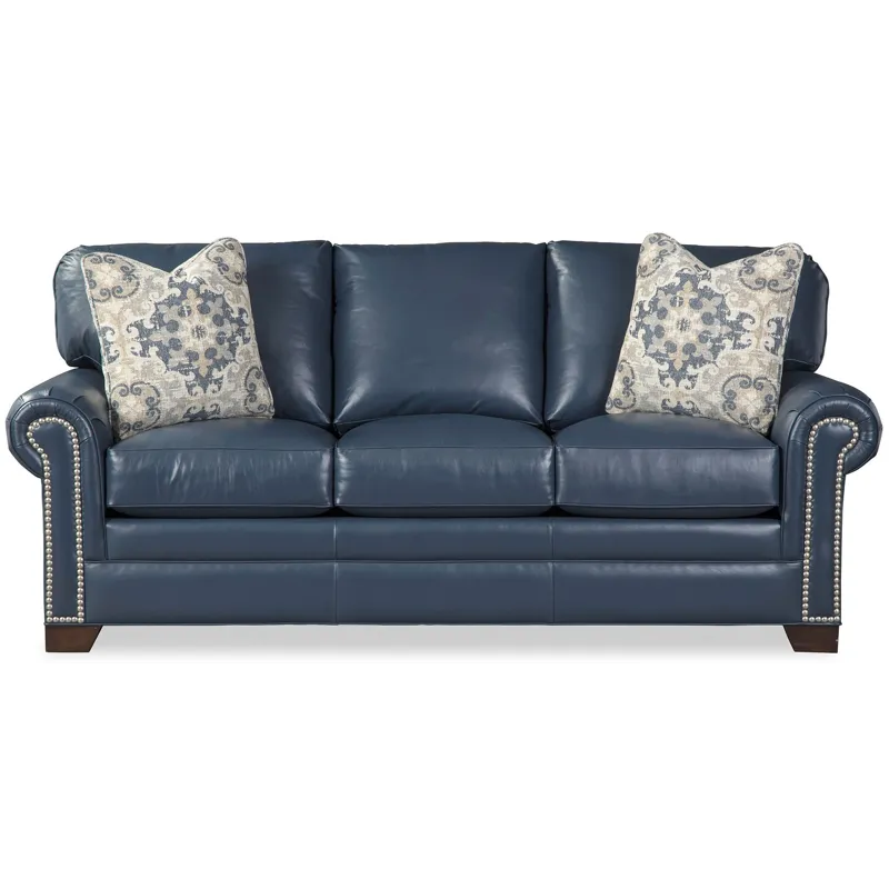 CM Leather 3 Over 3 Sofa