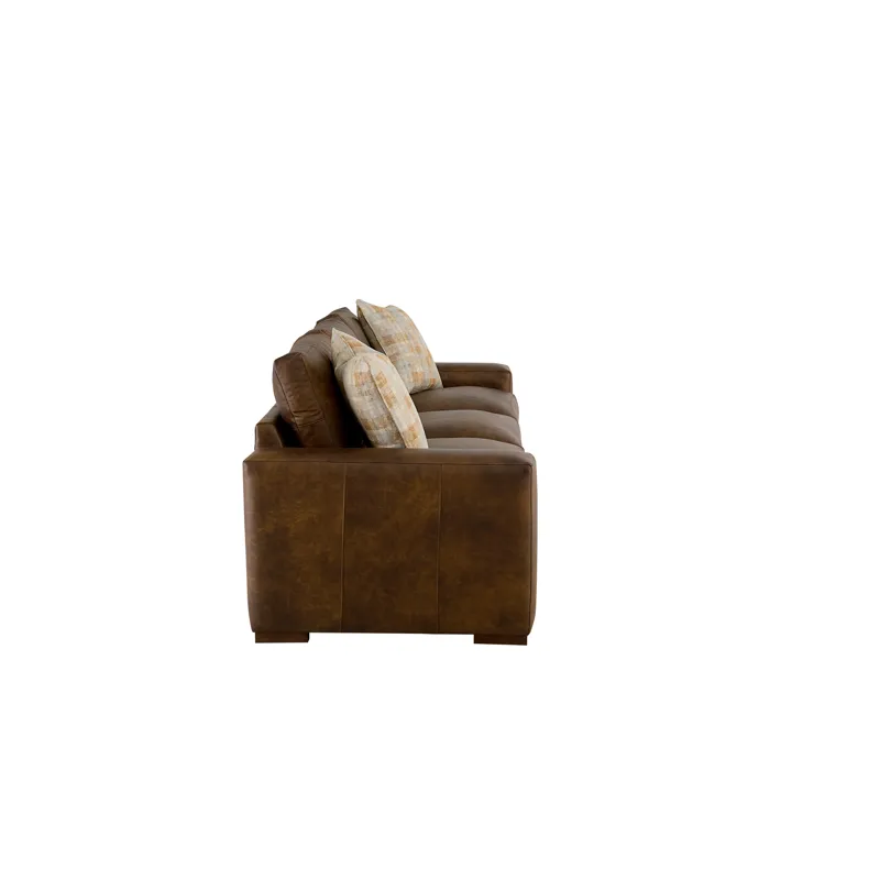CM Leather 3 Over 3 Sofa