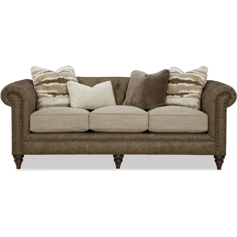 Custom Blends Tufted Back Sofa