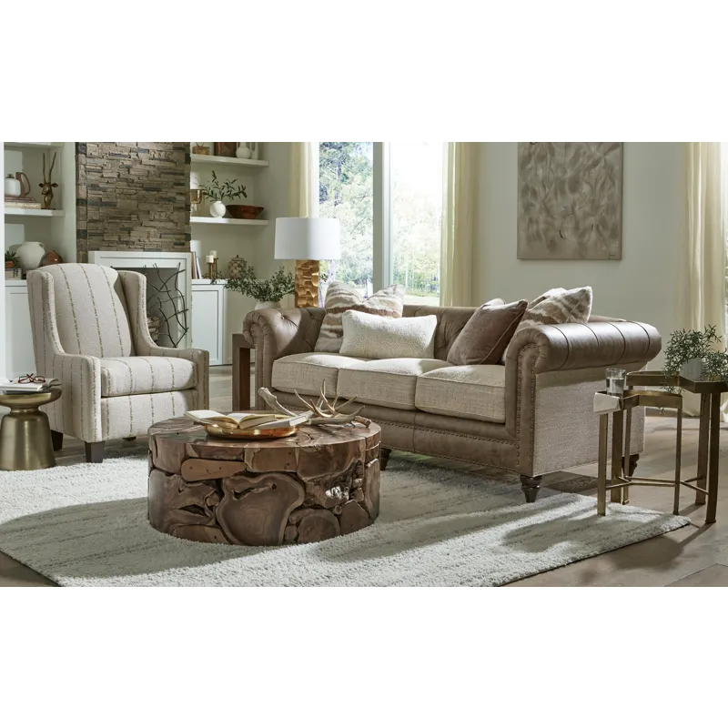 Custom Blends Tufted Back Sofa