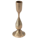 Hand-Forged Metal Taper Holder with Antique Finish