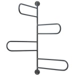 Metal Swivel Wall Rack