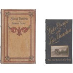 MDF & Canvas Book Storage Boxes, Set of 2 "Serge Panine"