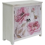 Botanical 2 Door Floral Cabinet