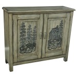 Ponderosa 2 Door Mountain Scene Cabinet