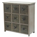Country Garden 3 Drawer Chest W/ Faucet Hardware