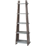 Nantucket Weathered Wood Etagere