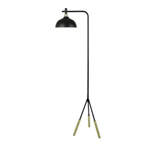 Metal Floor Lamp With Metal Shade